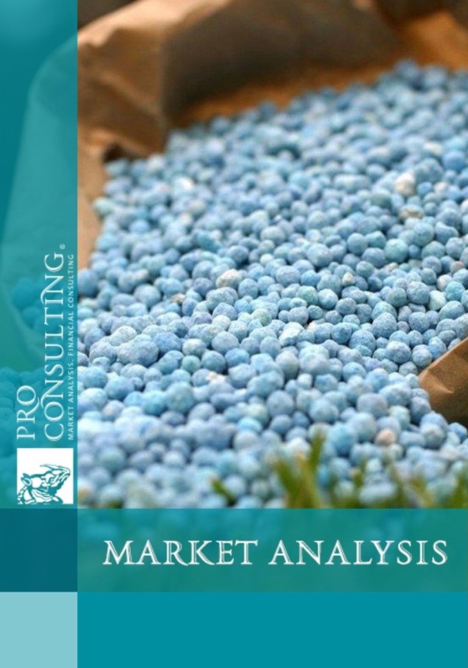 Mineral fertilizers market analysis in Ukraine. 2025 year